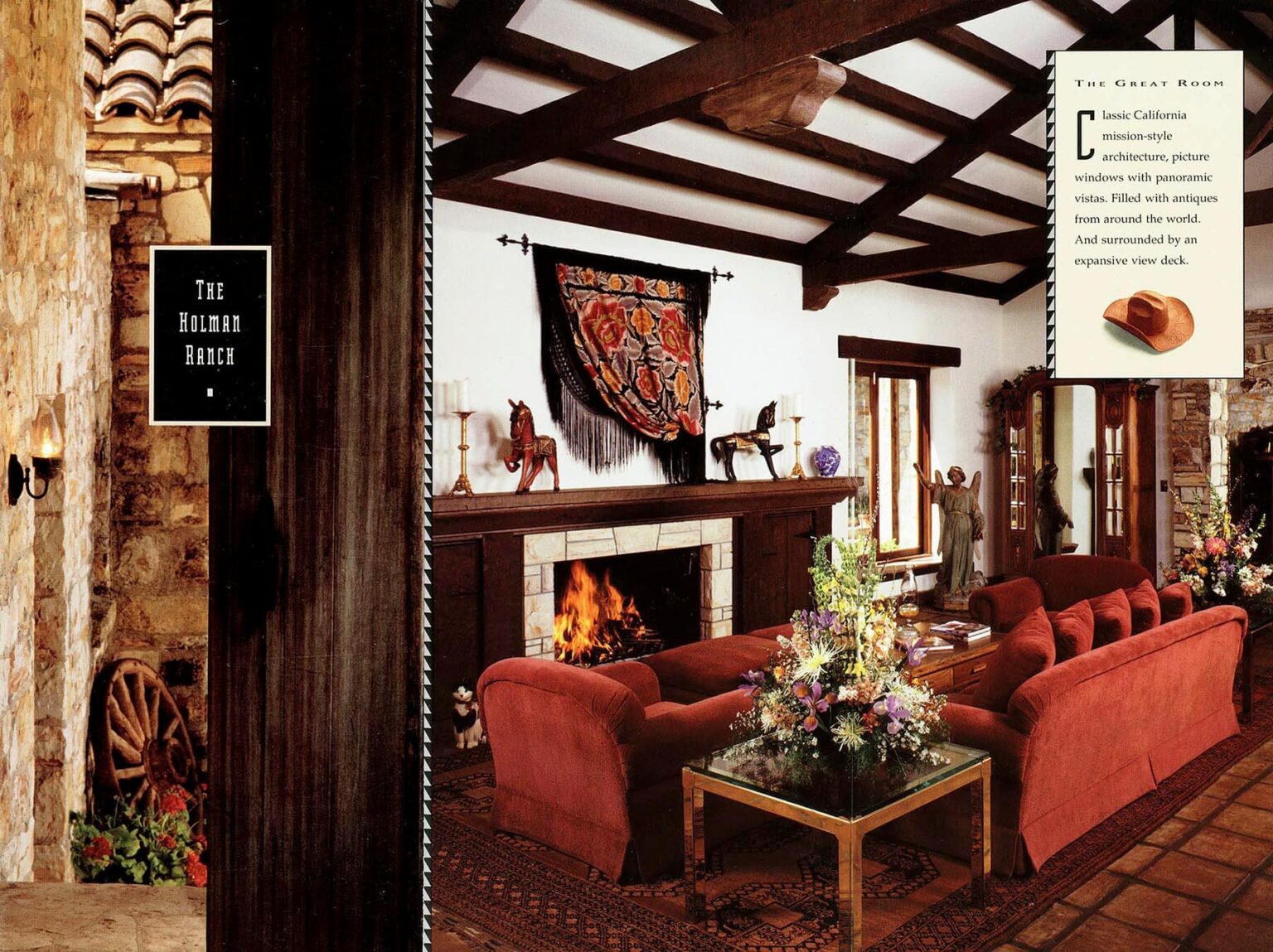 Brochure for the Holman Ranch in Carmel Valley. - Architecture photography by Eagle Visions Photography