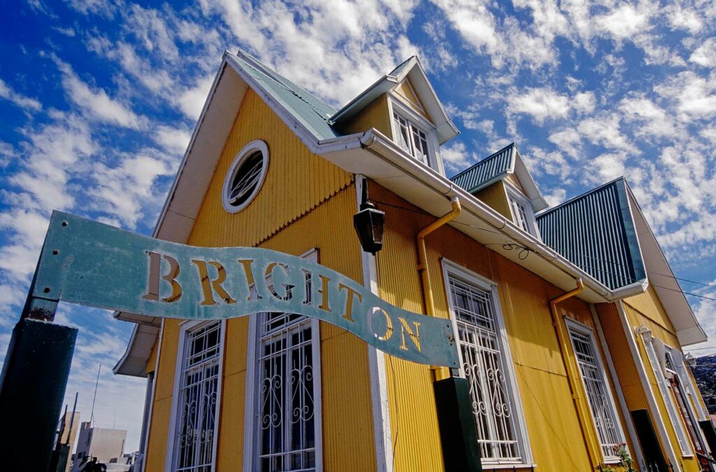 The BRIGHTON BED AND BREAKFAST, a historical house situated on a hill above VALPARAISO HARBOR - CHILE - Architecture photography by Eagle Visions Photography