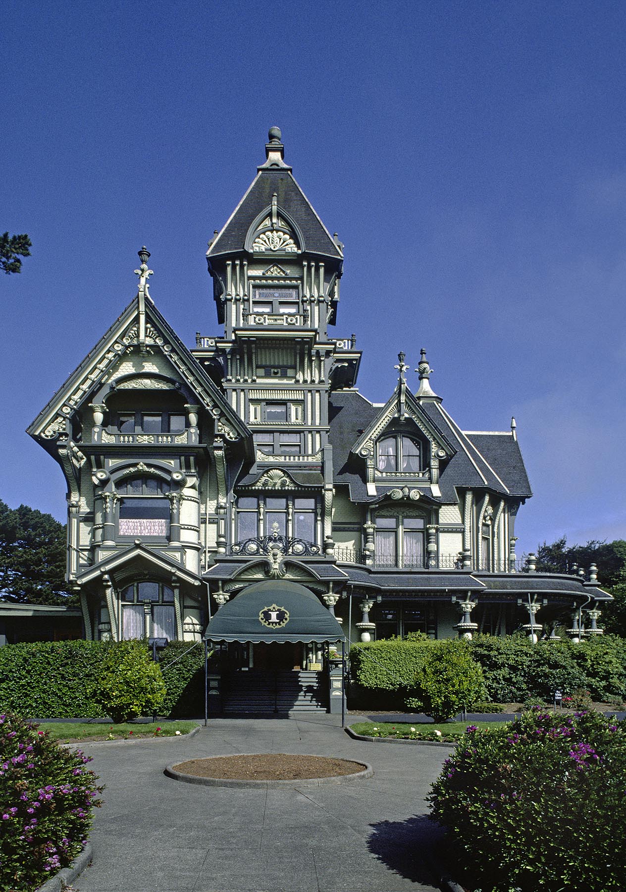 THE CARSON MANSION is the crown jewel of OLD TOWN EUREKA and is now used as a private club - CALIFORNIA
