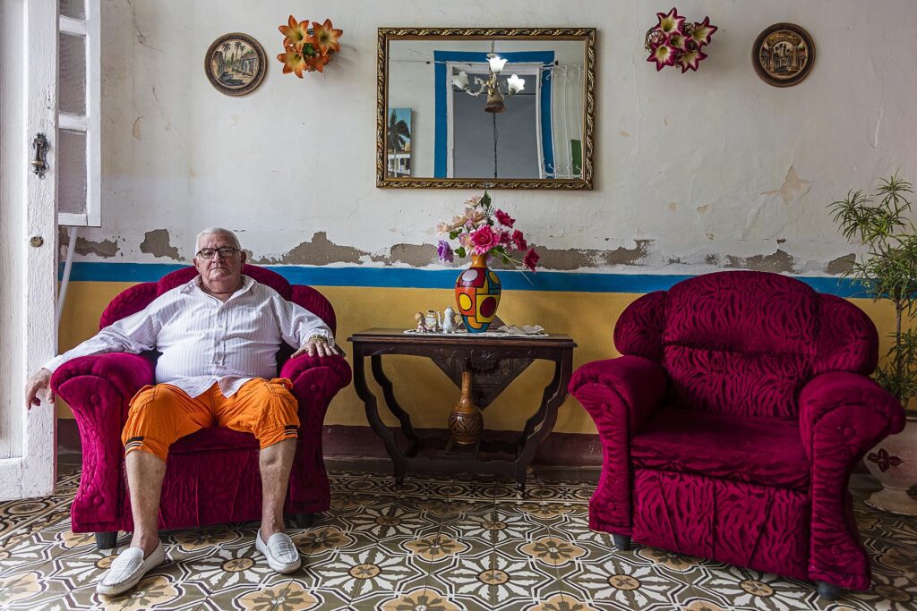 Ruben is the propriator of HOSTAL DEL PINO one of the many CASA PARTICULARES housing tourists - TRINIDAD, CUBA