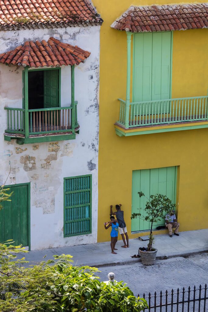 Stretching with historical architecture graces much of HABANA VIEJA  - HAVANA, CUBA
