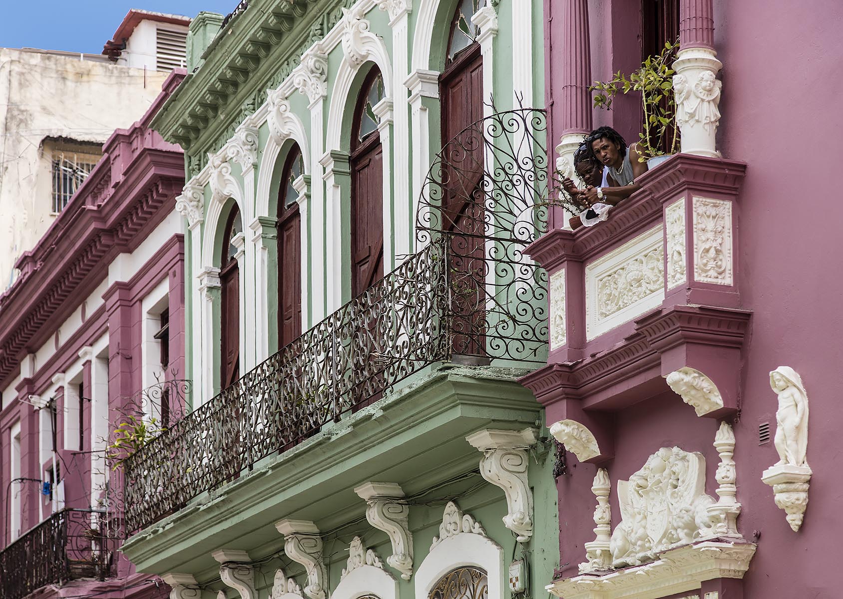 Renovated historical buildings in HABANA VIEJA - HAVANA, CUBA