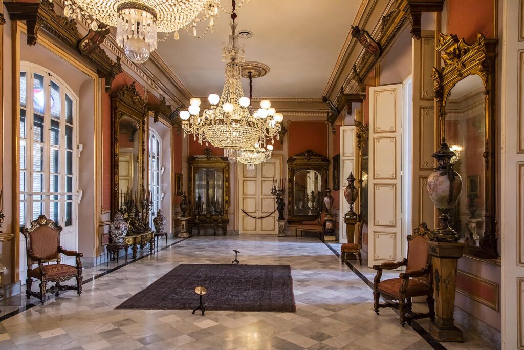 French Provincial furniture inside the MUSEO DE LA CUIDAD - HAVANA, CUBA