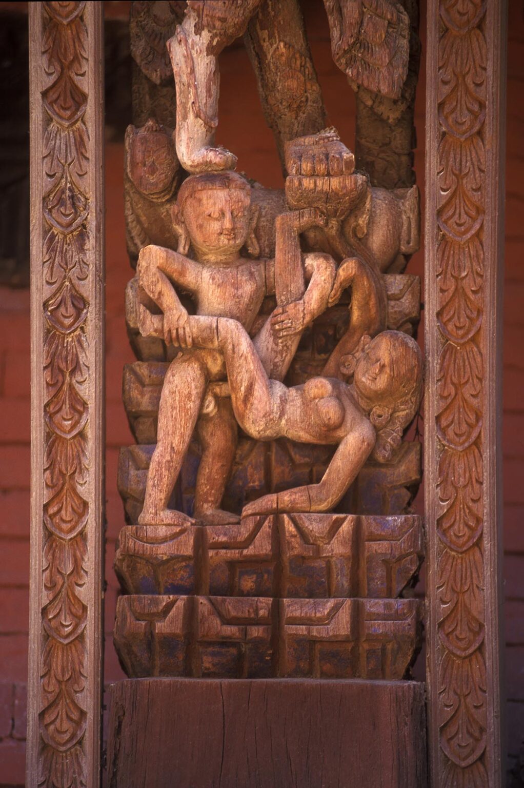 Carving Depicting the Kamasutra Bhaktapur, Nepal