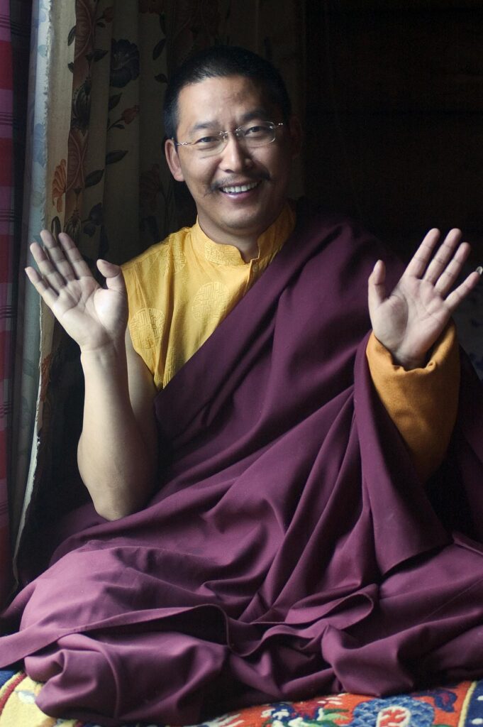 Zha Xi Lang Jia Rimpoche at Katok Dorjeden Monastery - Kham, (eastern, Tibet), Sichuan Province, China