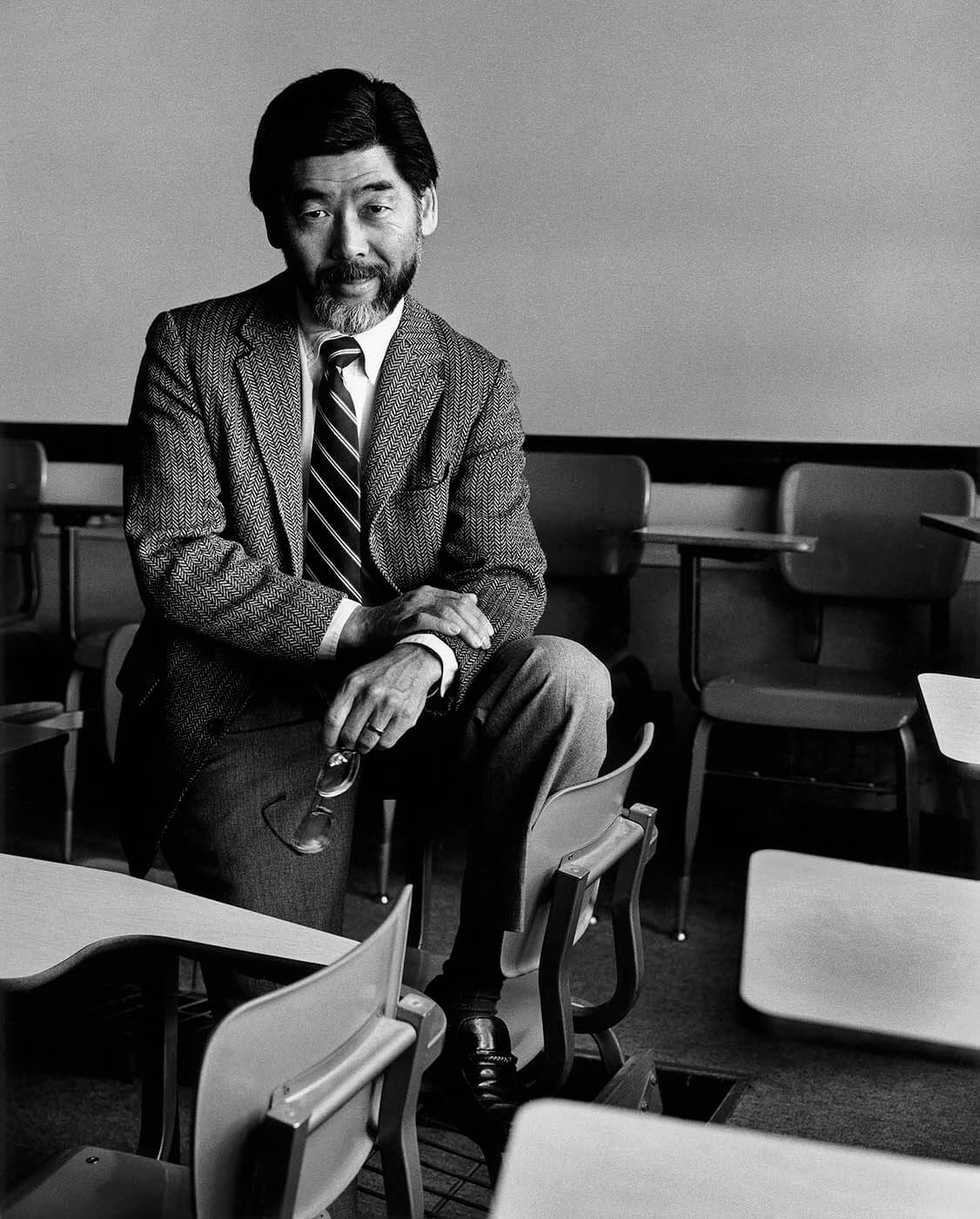A Portrait of a teacher at Monterey Peninsula College.