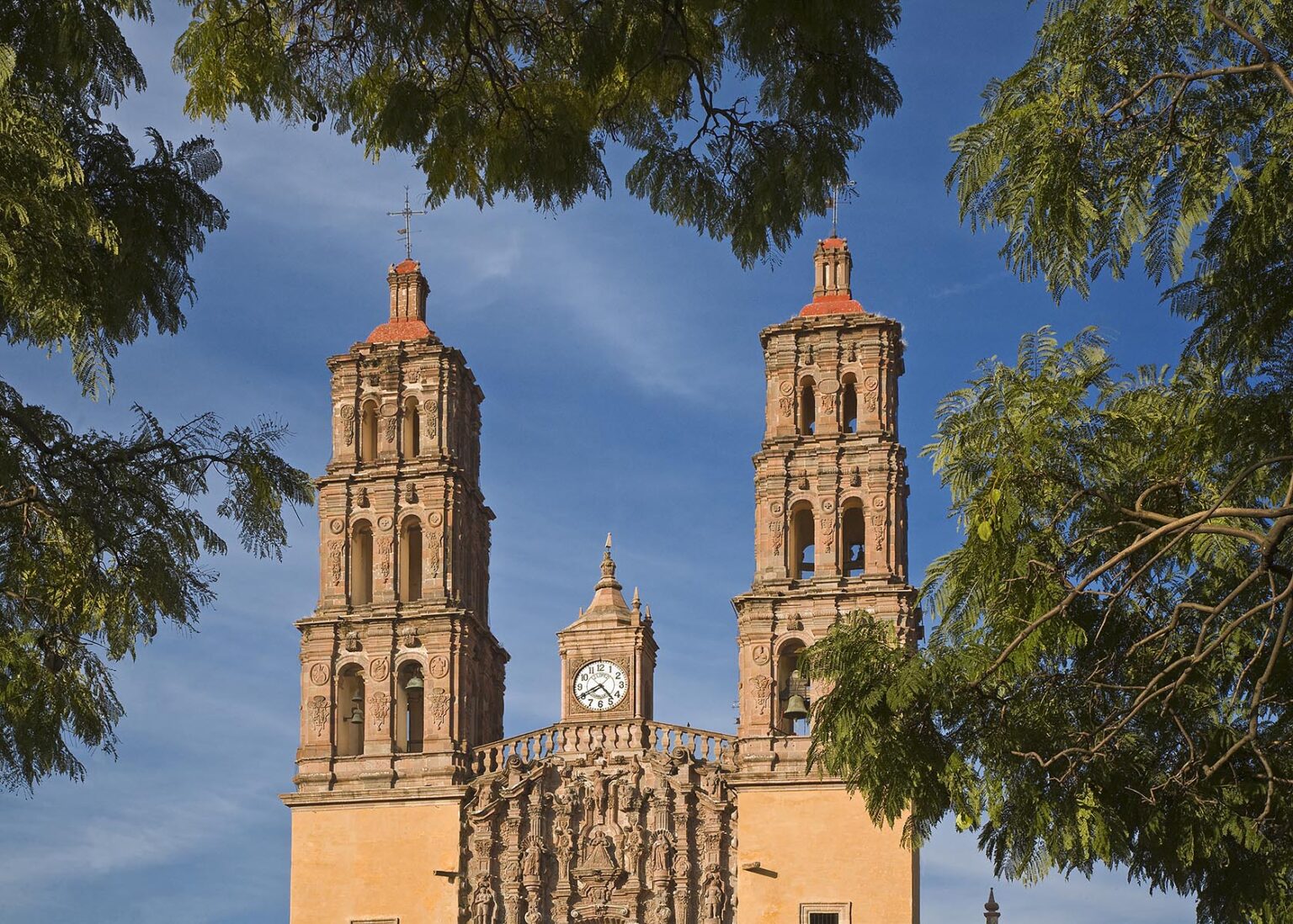 The DOLORES HIDALGO CATHEDRAL was built in the 16th century - GUANAJUATO, MEXICO