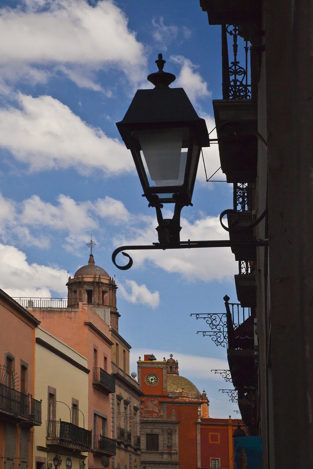 COLONIAL ARCHITECTURE in the historical center of the city of QUERETARO - MEXICO