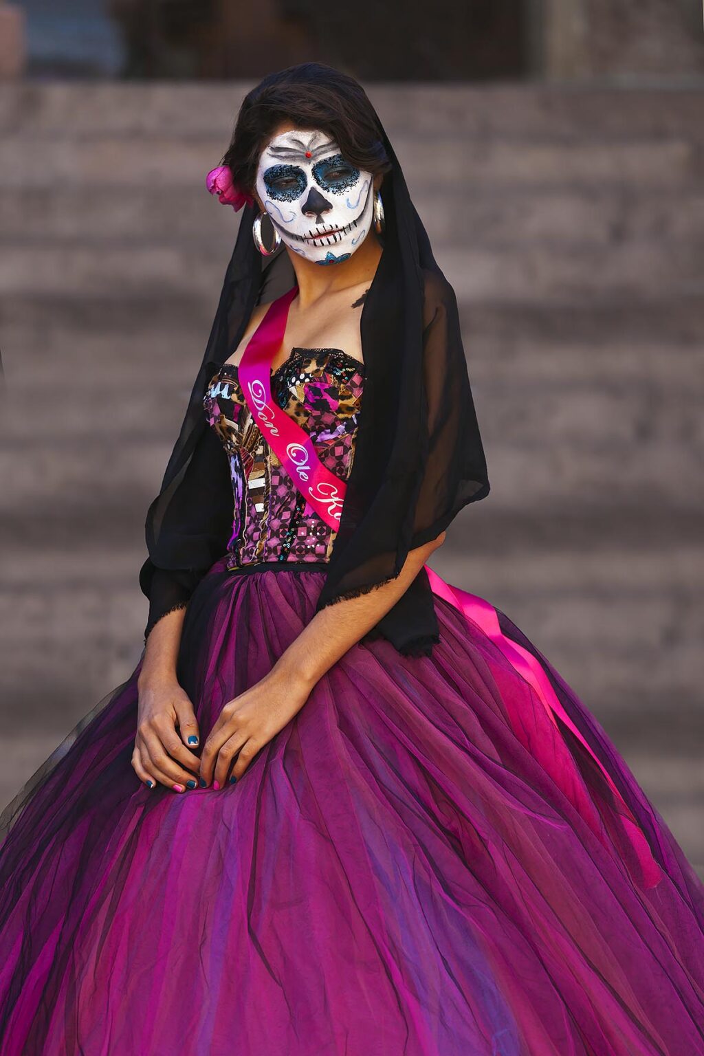 LA CALAVERA CATRINA or Elegant Skull, is the icon of the DAY OF THE DEAD - GUANAJUATO, MEXICO