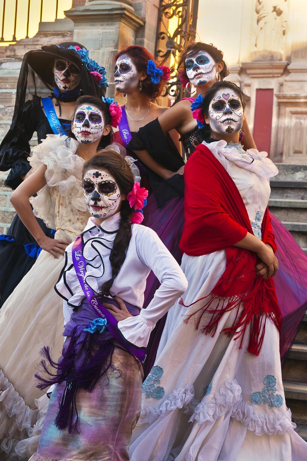 LA CALAVERA CATRINAS or Elegant Skulls, are the icons of the DAY OF THE DEAD - GUANAUATO, MEXICO