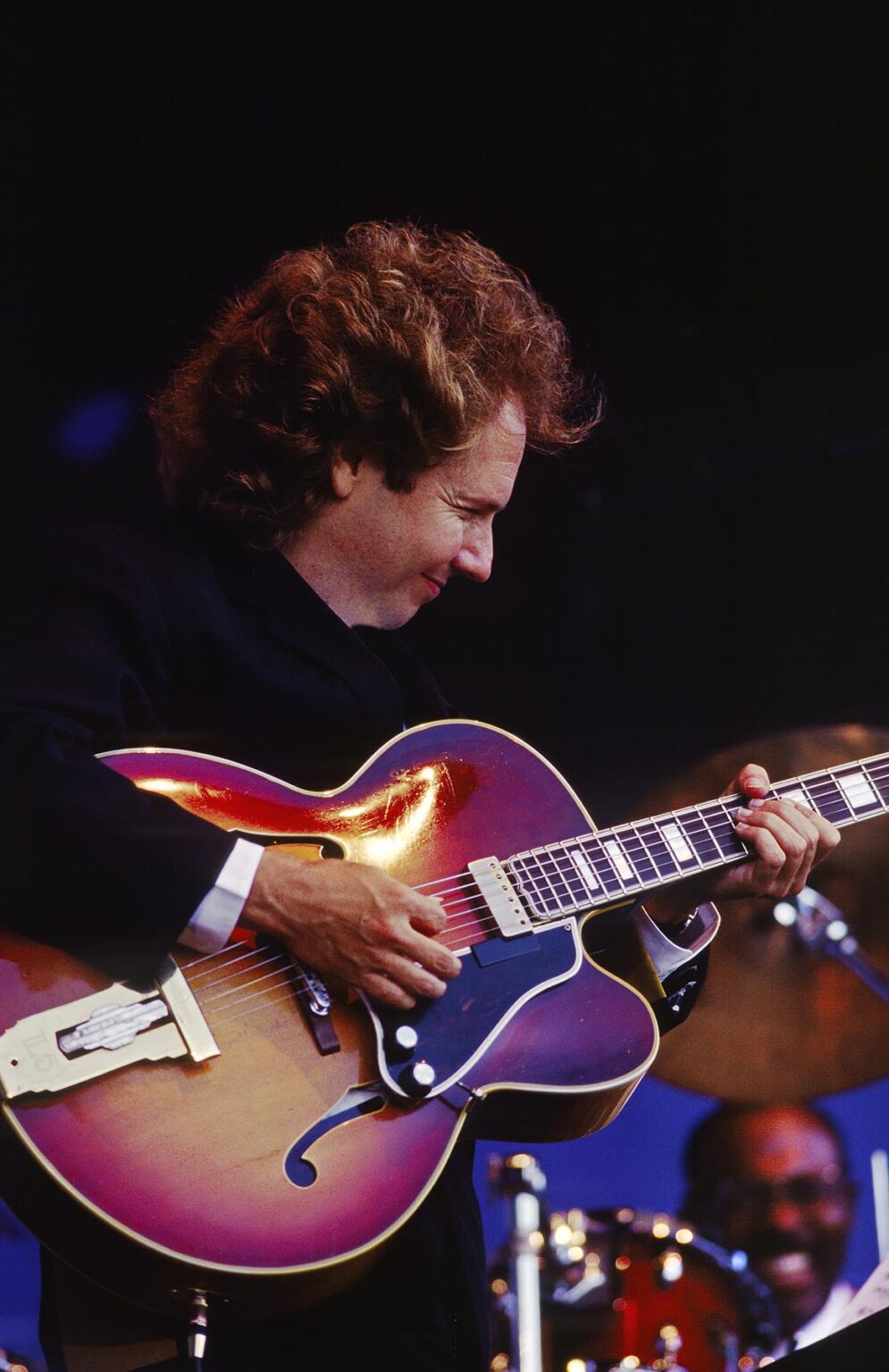 LEE RITENOUR plays GUITAR with FOURPLAY at the MONTEREY JAZZ FESTIVAL - CALIFORNIA