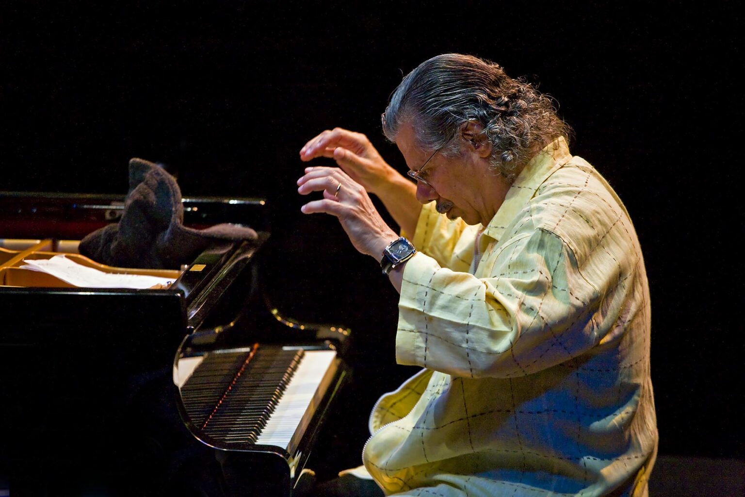 CHICK COREA performs at the 2009 MONTEREY JAZZ FESTIVAL - CALIFORNIA