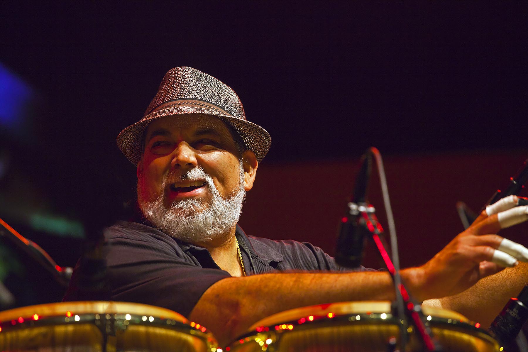 PANCHO SANCHEZ and his Latin Jazz Band perform on the Jimmy Lyons Stage - 54TH MONTEREY JAZZ FESTIVAL 2011