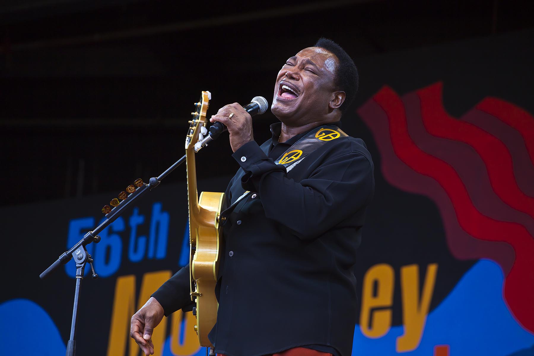 GEORGE BENSON preforms on Jimmy Lyons Stage at the Monterey Jazz Festival - MONTEREY, CALIFORNIA