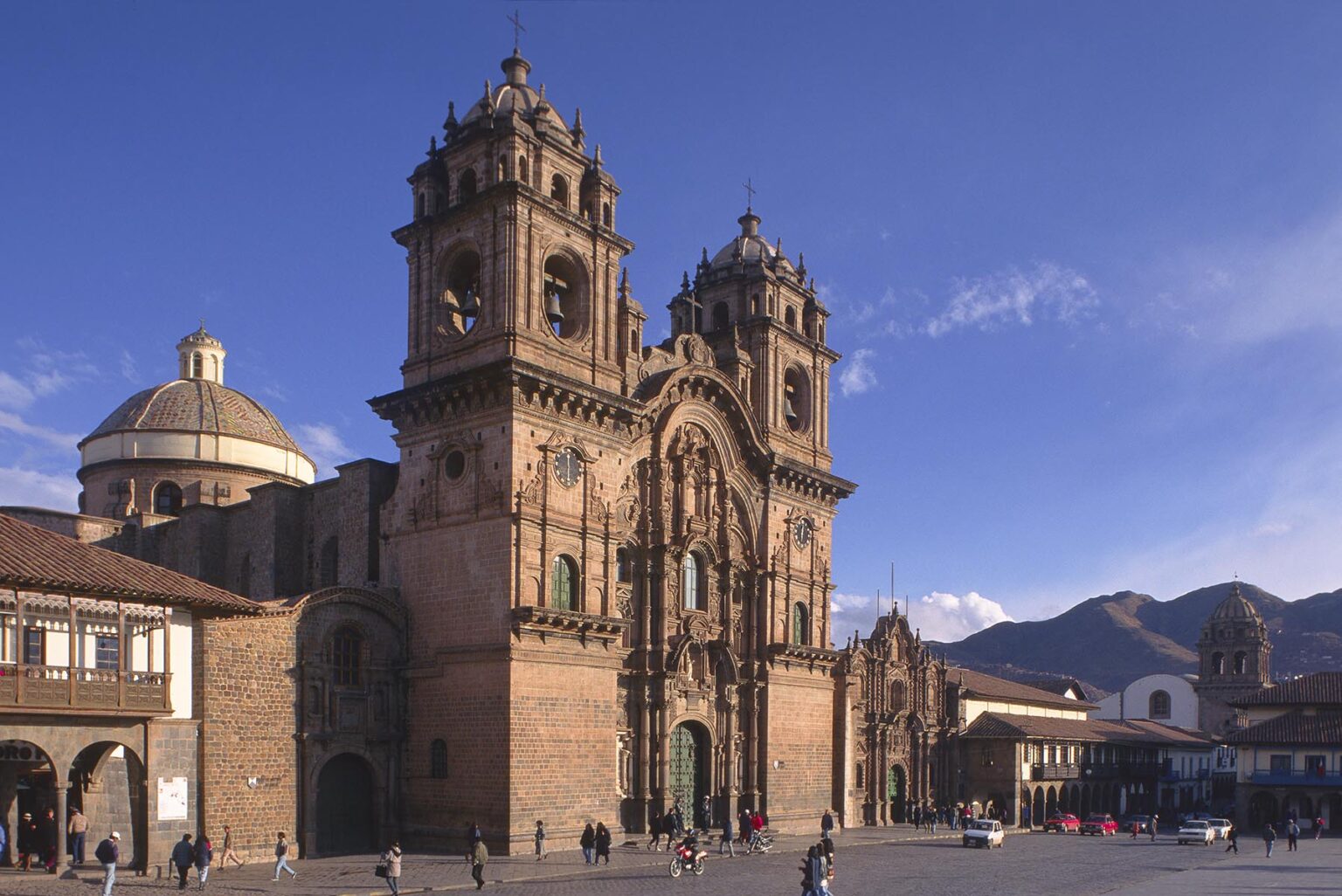La Campania Church was built by the Jesuits on the Plaza De Armas - Cusco, Peru
