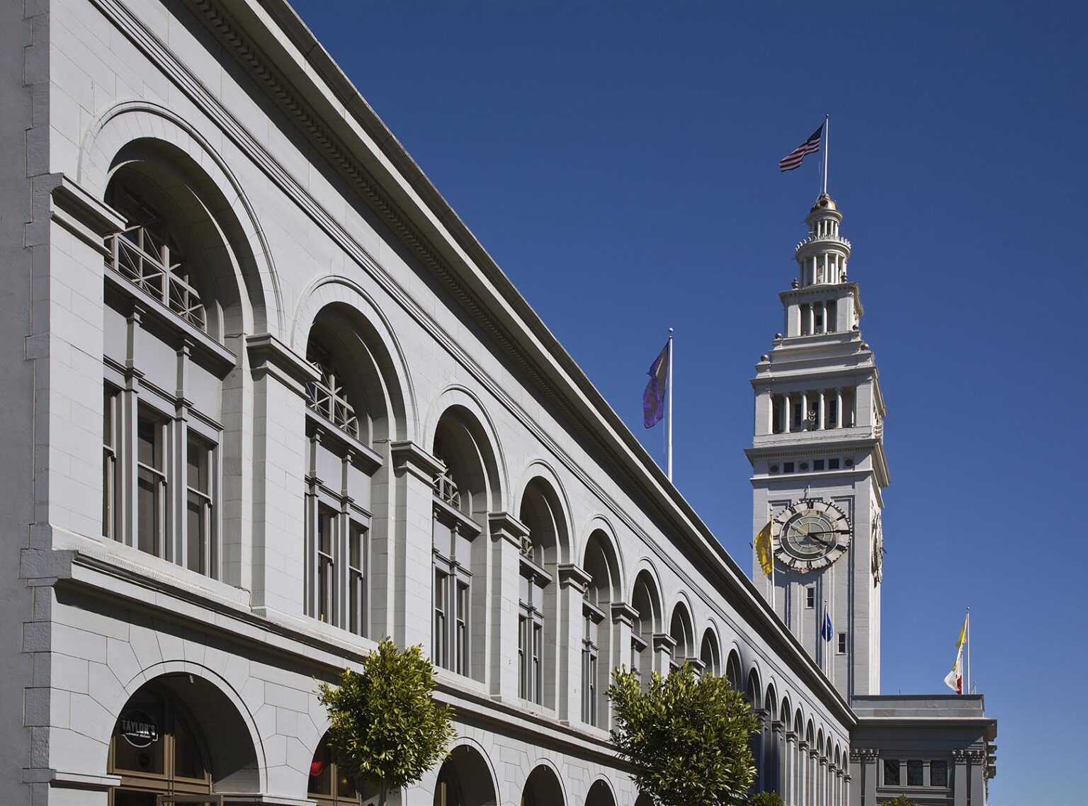The FERRY BUILDING MARKETPLACE at THE EMBARCADERO - SAN FRANCISCO, CALIFORNIA