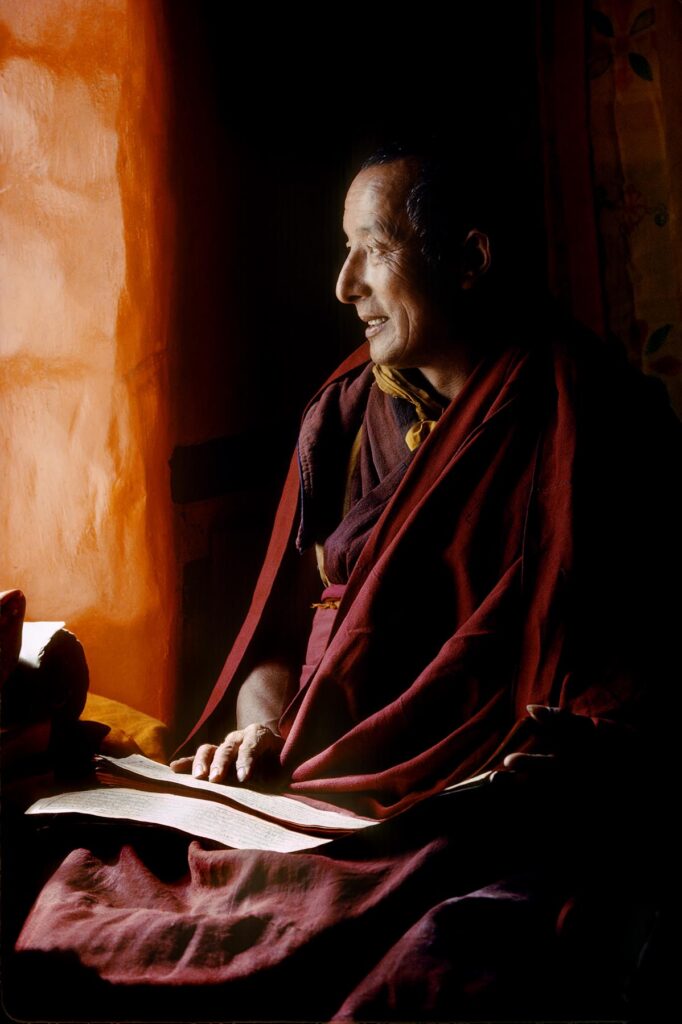 The Mashee Lama of Sera Monastery Lhasa Tibet