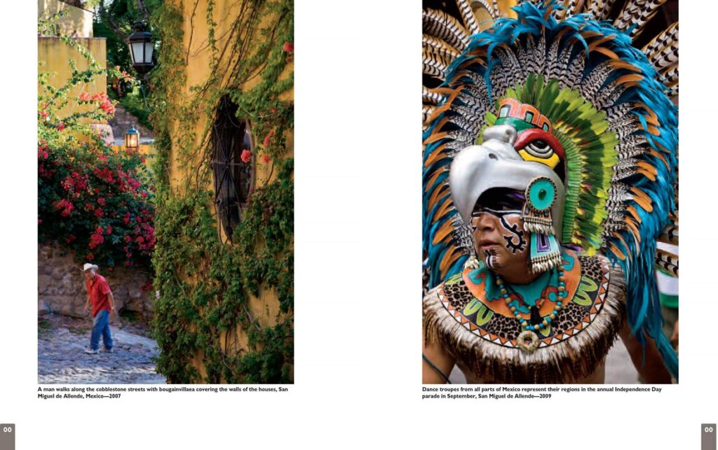 Color magazine featured Craig Lovell in a multi-page layout of his travel work.  Featured here are photos from San Miguel de Allende Mexico.