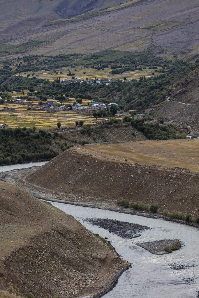 The SURU RIVER VALLEY is a rich agricultural region of the ZANSKAR region of LADAKH, INDIA