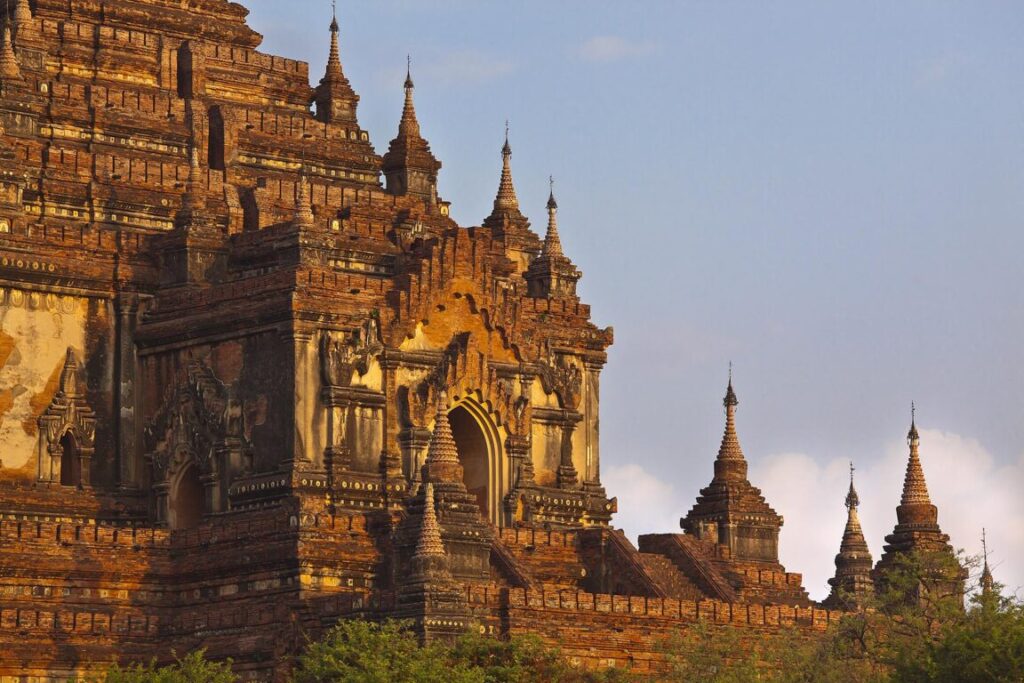 SULAMANI TEMPLE was built in 1183 by Narapatisithu - BAGAN, MYANMAR