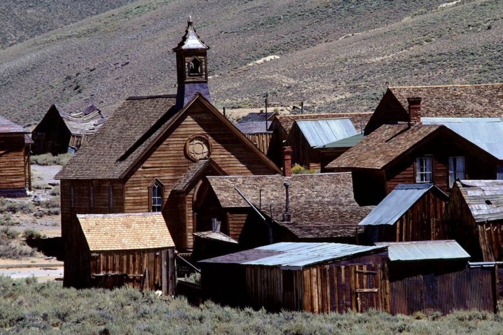 BODIE STATE HISTORICAL PARK is the Nations best preserved GOLD MINING TOWN - EASTERN SIERRA, CALIFORNIA