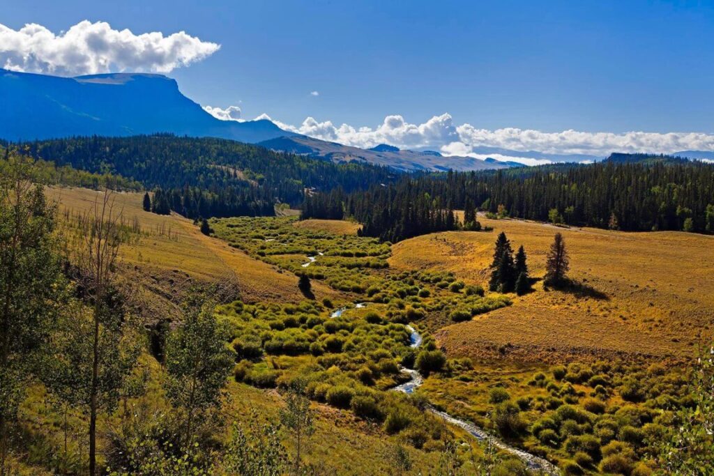 BRISTOL HEAD rises to 12713 feet in the SAN JUAN MOUNTAINS in SOUTHERN COLORADO
