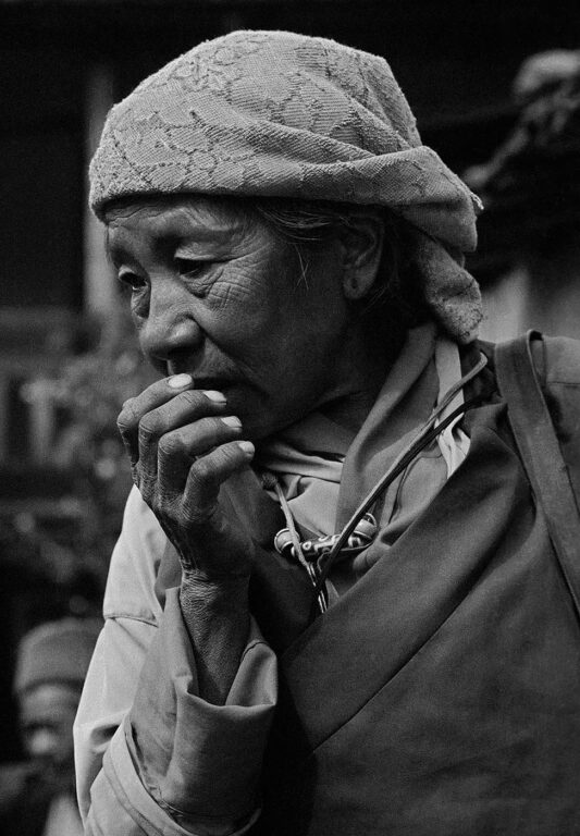 Nepali woman with Z STONE - NEPALI FOOTHILLS