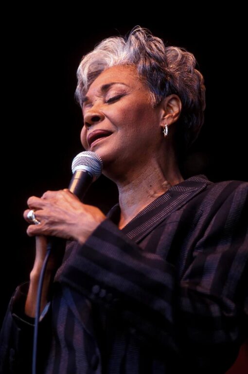 NANCY WILSON sings accompanied by RAMSEY LEWIS on the GRAND PIANO at the MONTEREY JAZZ FESTIVAL
