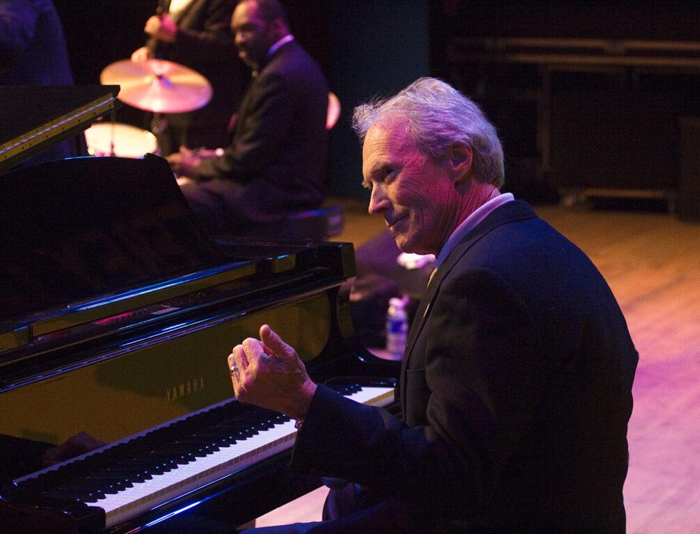 CLINT EASTWOOD plays the PIANO at THE MONTEREY JAZZ FESTIVAL
