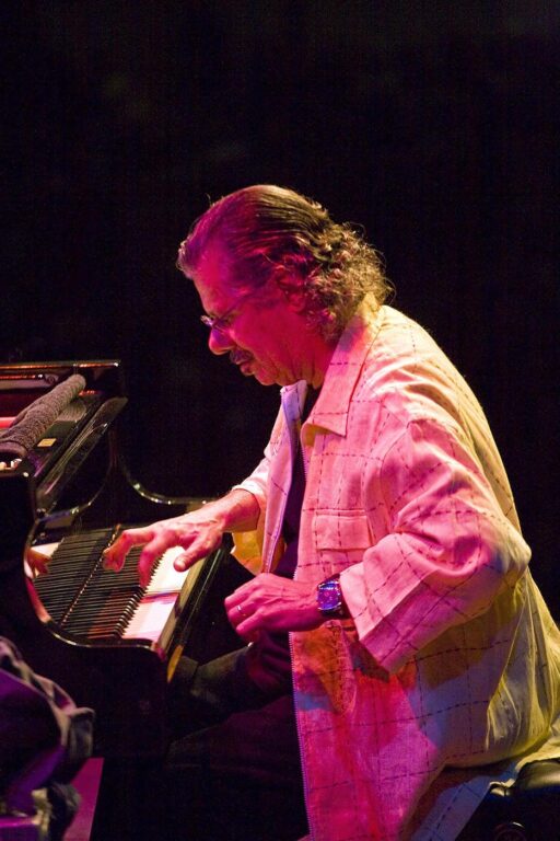 CHICK COREA plays piano at the MONTEREY JAZZ FESTIVAL - CALIFORNIA