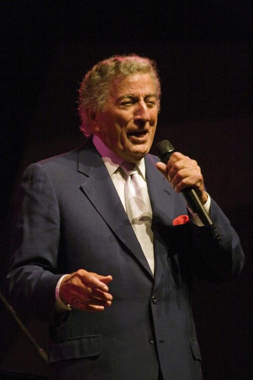 The legendary TONY BENNETT sing to a sell out crowd at the MONTEREY JAZZ FESTIVAL