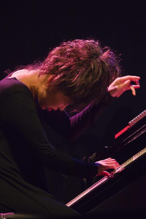 HIROMI play piano on the Jimmy Lyons Stage - 54TH MONTEREY JAZZ FESTIVAL 2011