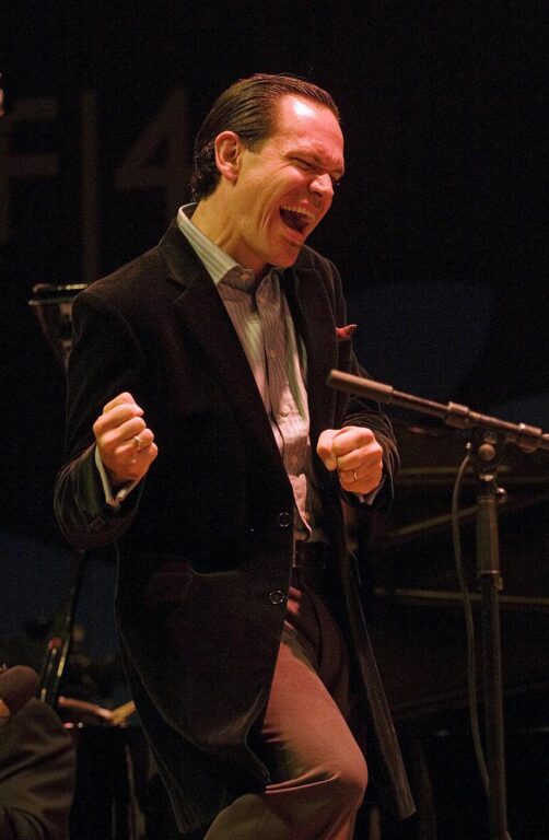 KURT ELLING "Vocalist" performs with the CLAYTON-HAMILTON JAZZ ORCHESTRA at THE MONTEREY JAZZ FESTIVAL