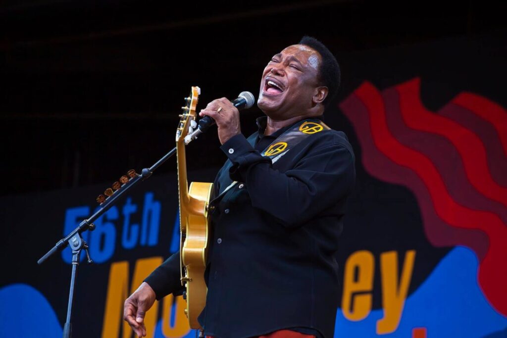 GEORGE BENSON preforms on Jimmy Lyons Stage at the Monterey Jazz Festival - MONTEREY, CALIFORNIA