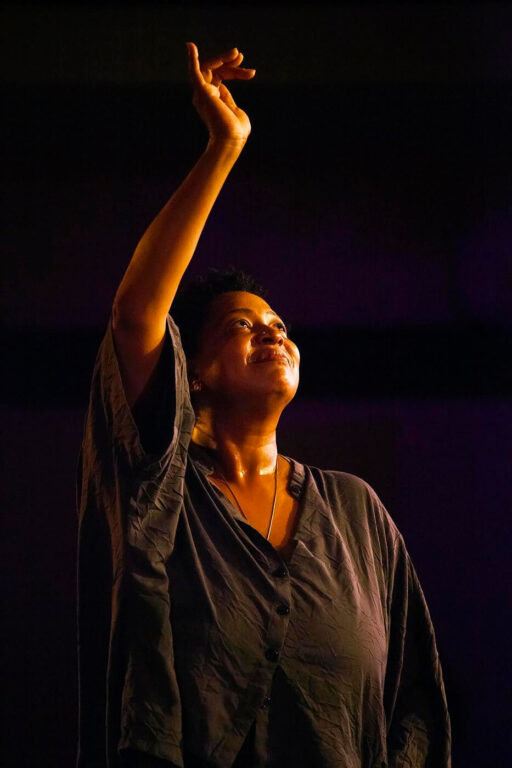 LISA FISCHER sings with GRAND BATON in the Night Club at the MONTEREY JAZZ FESTIVAL