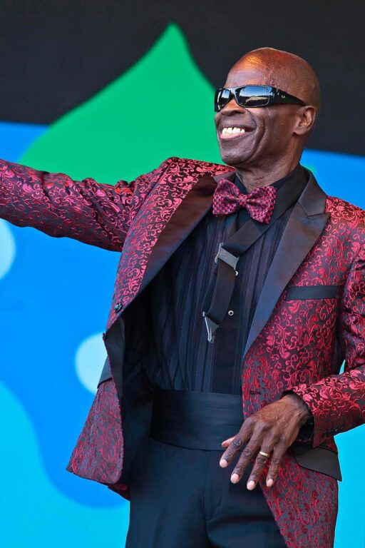MACEO PARKER sings with the RAY CHARLES ORCHESTRA during the 59th MONTEREY JAZZ FESTIVAL - CALIFORNIA