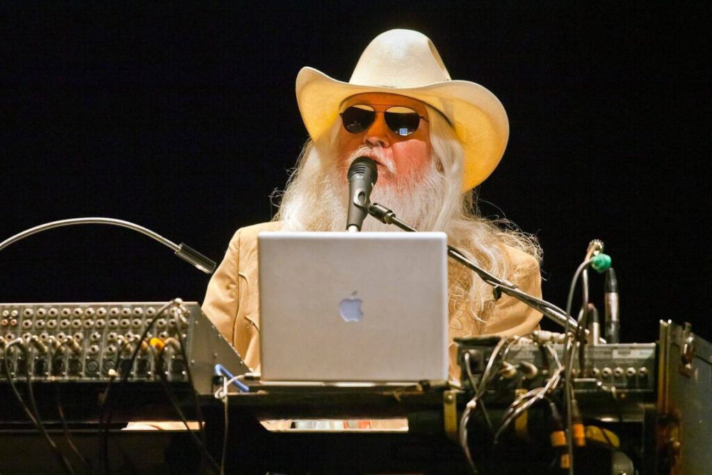 Leon Russell plays at the Sunset Center - Carmel, California
